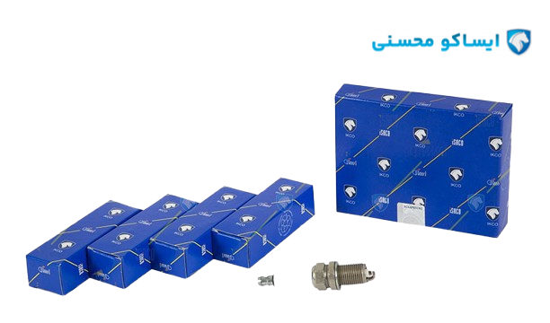 شمع موتور پژو 206 تیپ 5 بسته 10 عددی ایساکو