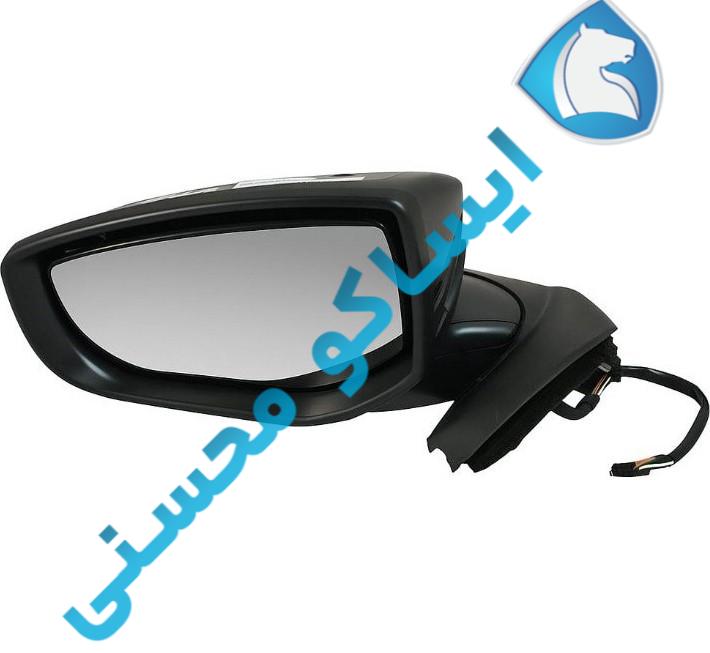 آینه جانبی برقی سمت چپ دنا پلاس با فولدینگ اتوماتیک ایساکو